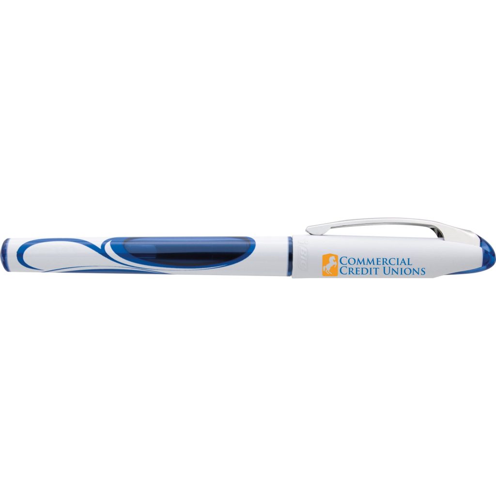 Imprinted BIC Triumph 537R Pens with 0.7mm Needle Point - Promotional Pens Singapore - Gifts VV Free Setup 客製 - Promotional Pens Singapore - Gifts VV White / Blue BIC Triumph 537R Pen with 0.7mm Needle Point