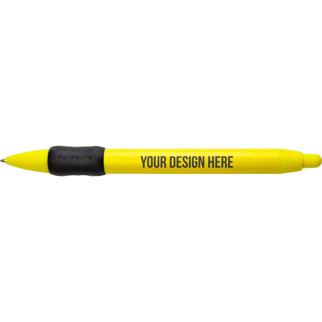Giveaway WideBody Grip Pens - Promotional Pens Singapore - Gifts VV Free Setup 客製 - Promotional Pens Singapore - Gifts VV Yellow WideBody Grip Pen