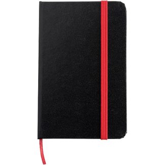 Black / Red Black Executive Cover Journal with PVC Finish