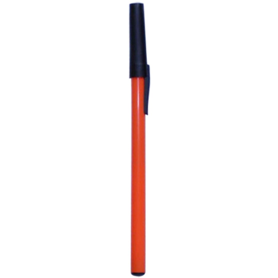 Advertising Stick Pens - Promotional Pens Singapore - Gifts VV Available in 6 exciting item colors 客製 - Promotional Pens Singapore - Gifts VV Orange / Black Stick Pen