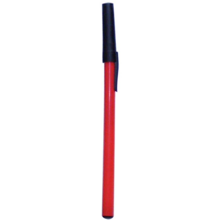 Advertising Stick Pens - Promotional Pens Singapore - Gifts VV Available in 6 exciting item colors 客製 - Promotional Pens Singapore - Gifts VV Red / Black Stick Pen