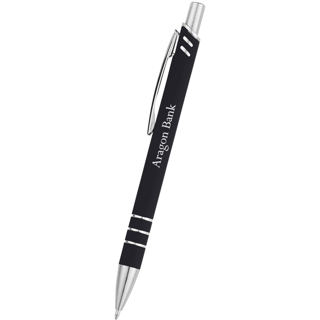 Giveaway Black Tie Pens - Promotional Pens Singapore - Gifts VV Available in 4 exciting item colors 客製 - Promotional Pens Singapore - Gifts VV Black / Silver Black Tie Pen
