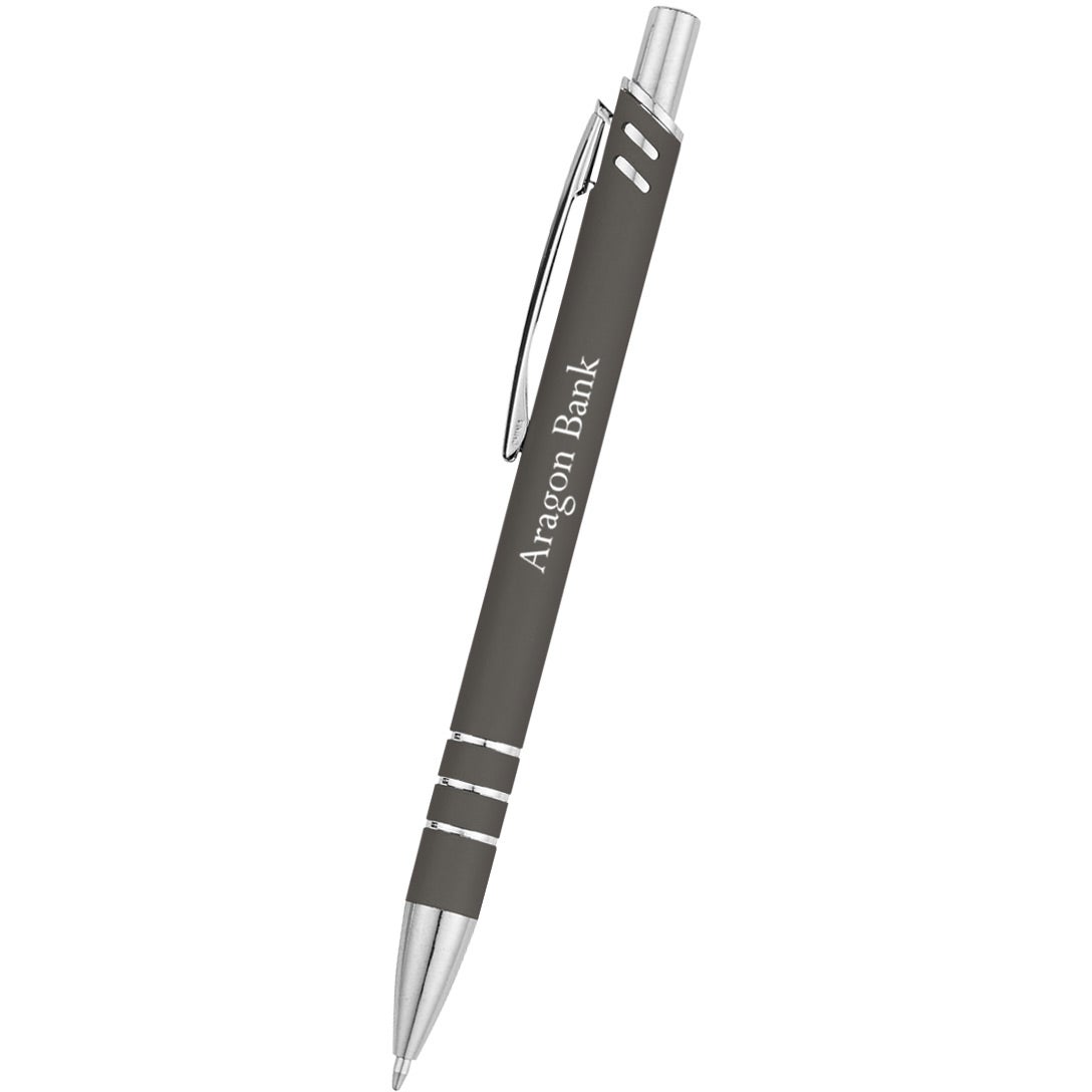 Giveaway Black Tie Pens - Promotional Pens Singapore - Gifts VV Available in 4 exciting item colors 客製 - Promotional Pens Singapore - Gifts VV Gray / Silver Black Tie Pen