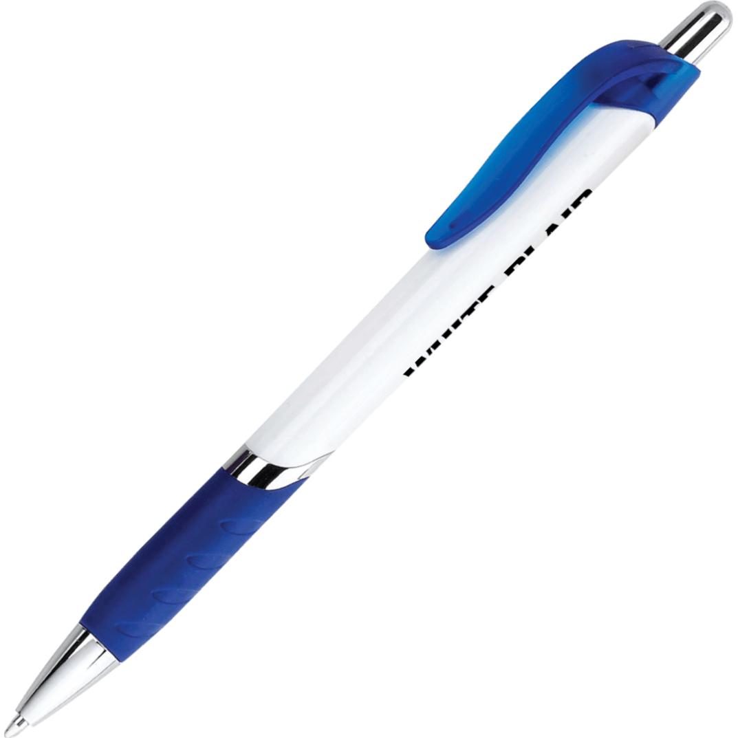 Printed Blair Vue Pens - Promotional Pens Singapore - Gifts VV Free Setup 客製 - Promotional Pens Singapore - Gifts VV Blue / White Blair Vue Pen