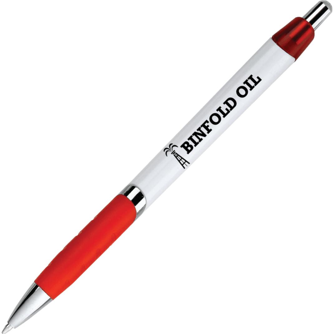 Printed Blair Vue Pens - Promotional Pens Singapore - Gifts VV Free Setup 客製 - Promotional Pens Singapore - Gifts VV Red / White Blair Vue Pen
