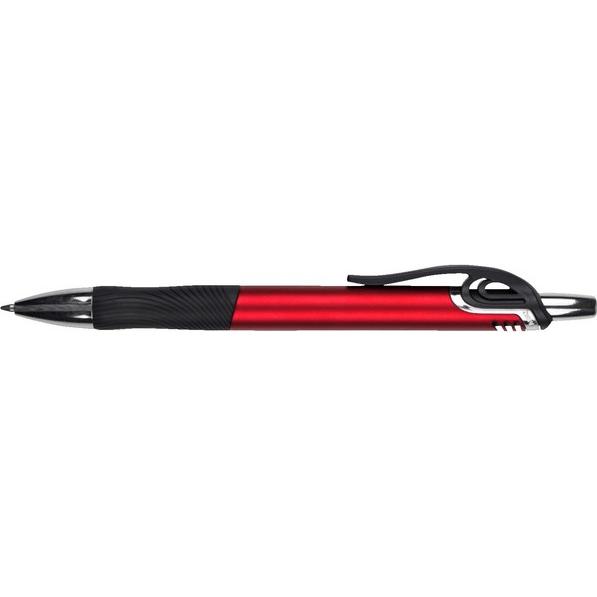 Red / Black Blake-Corp Metallic Gripper Pen