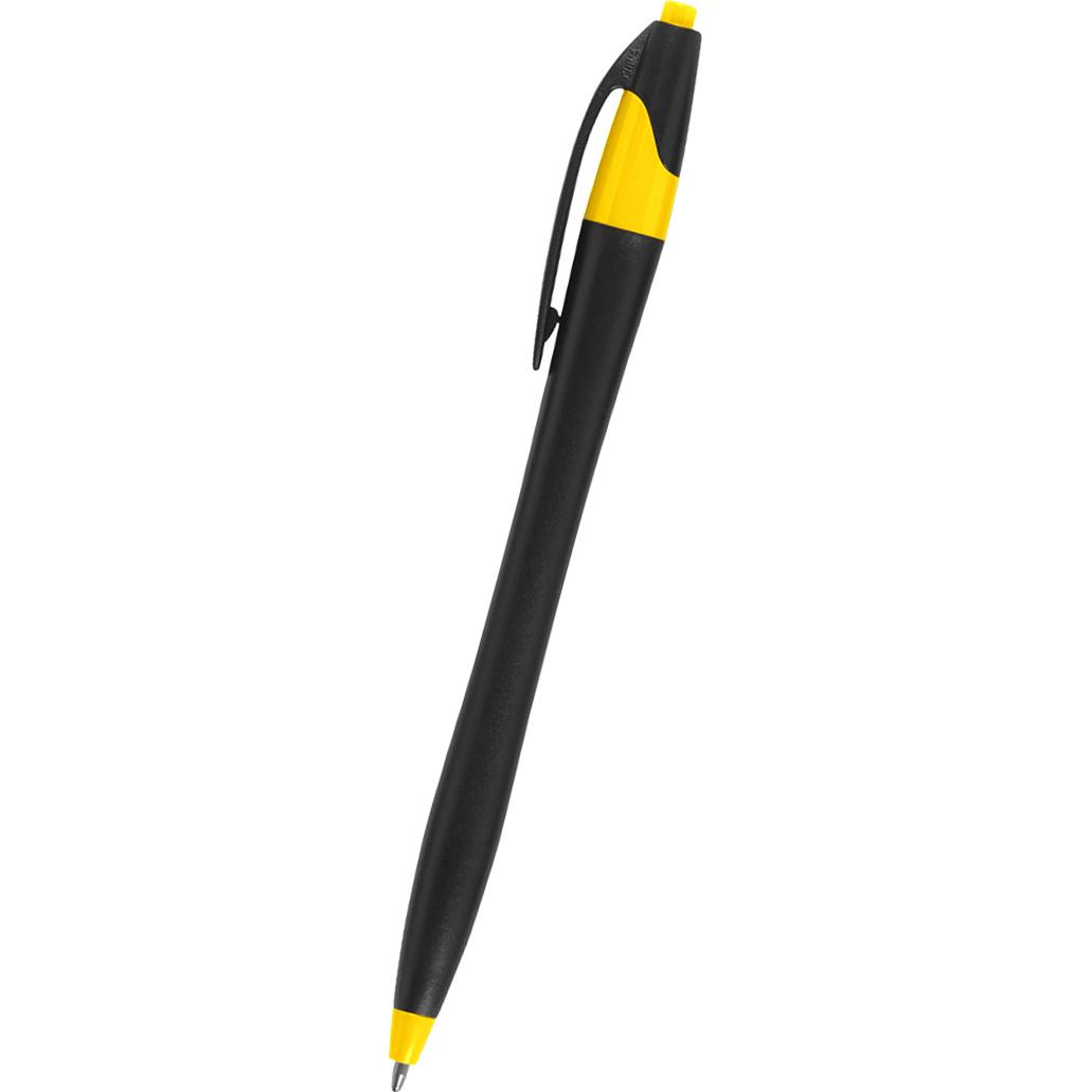 Black / Yellow Blank Plastic Dart Pen