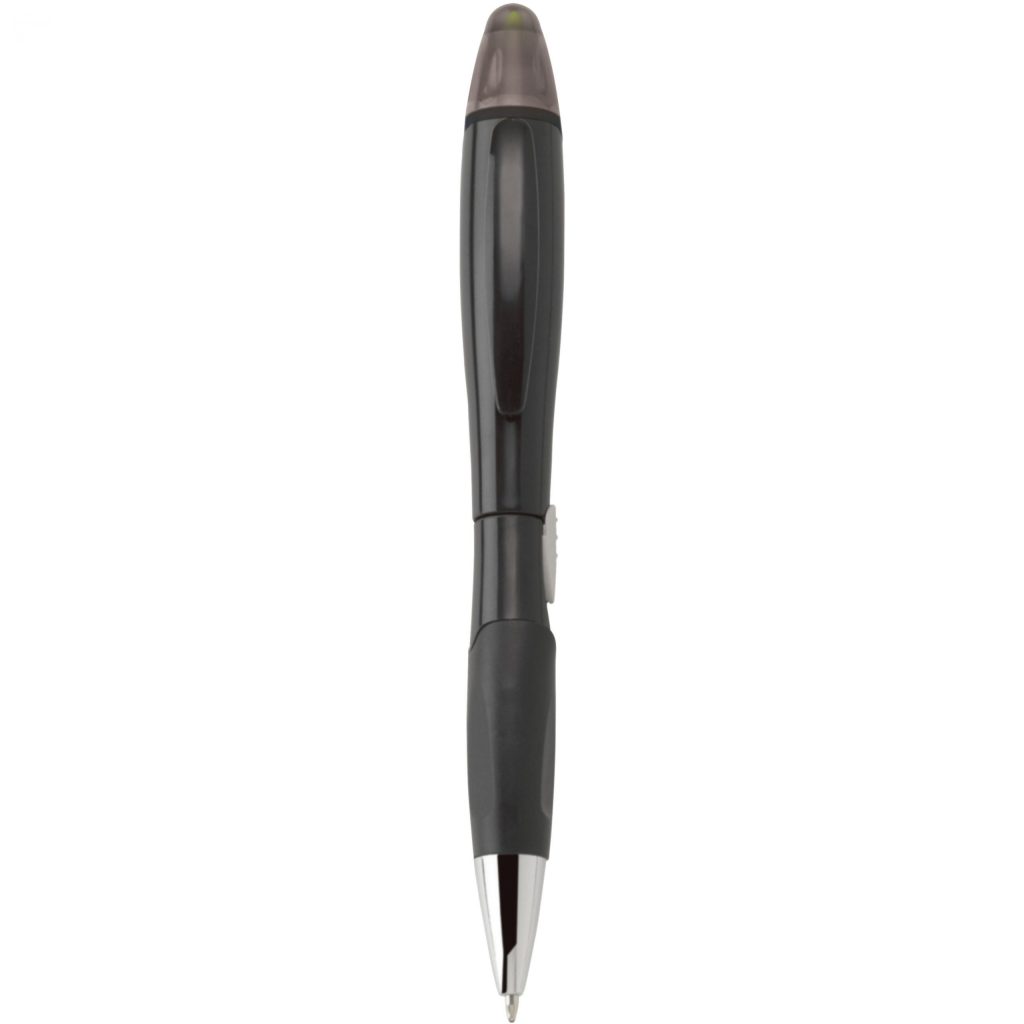 Customised Plastic Blossom Pen and Highlighters - Promotional Pens Singapore - Gifts VV Available in 7 awesome item colors 客製 - Promotional Pens Singapore - Gifts VV Black Plastic Blossom Pen and Highlighter