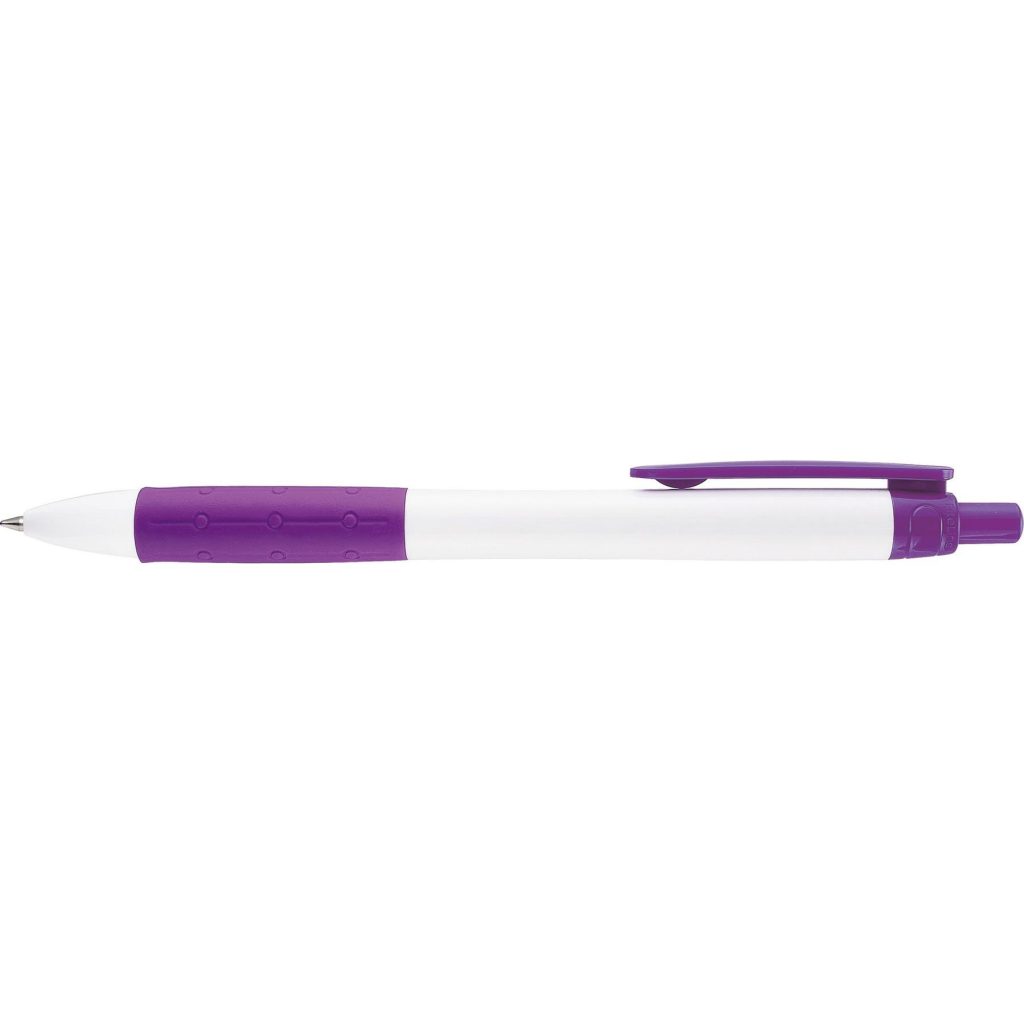Printed Bowie Prime Pens - Promotional Pens Singapore - Gifts VV Free Setup 客製 - Promotional Pens Singapore - Gifts VV White / Purple Bowie Prime Pen
