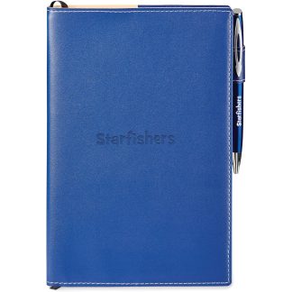 Blue Bradford Refillable Journal Combo