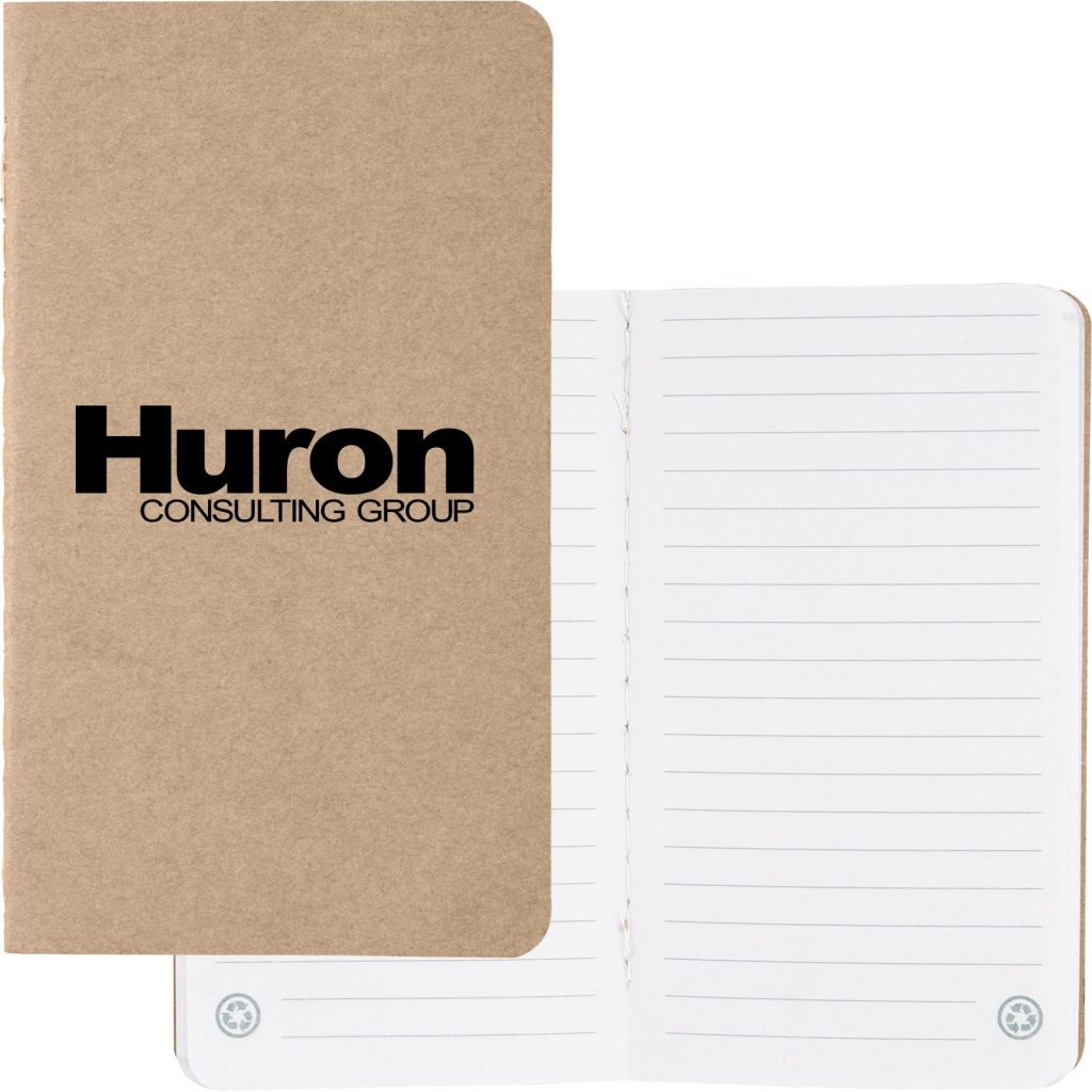 Printed Budget Eco Mini Notebooks - Promotional Pens Singapore - Gifts VV Your design screen printed 客製 - Promotional Pens Singapore - Gifts VV Natural Budget Eco Mini Notebook