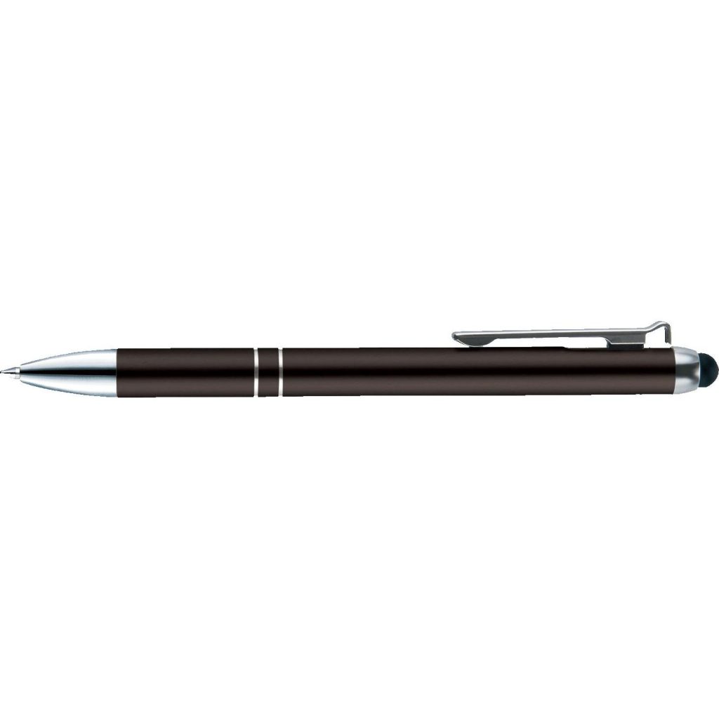 Printed Caddo Satin Stylus Pens - Promotional Pens Singapore - Gifts VV Free Setup 客製 - Promotional Pens Singapore - Gifts VV Black Caddo Satin Stylus Pen