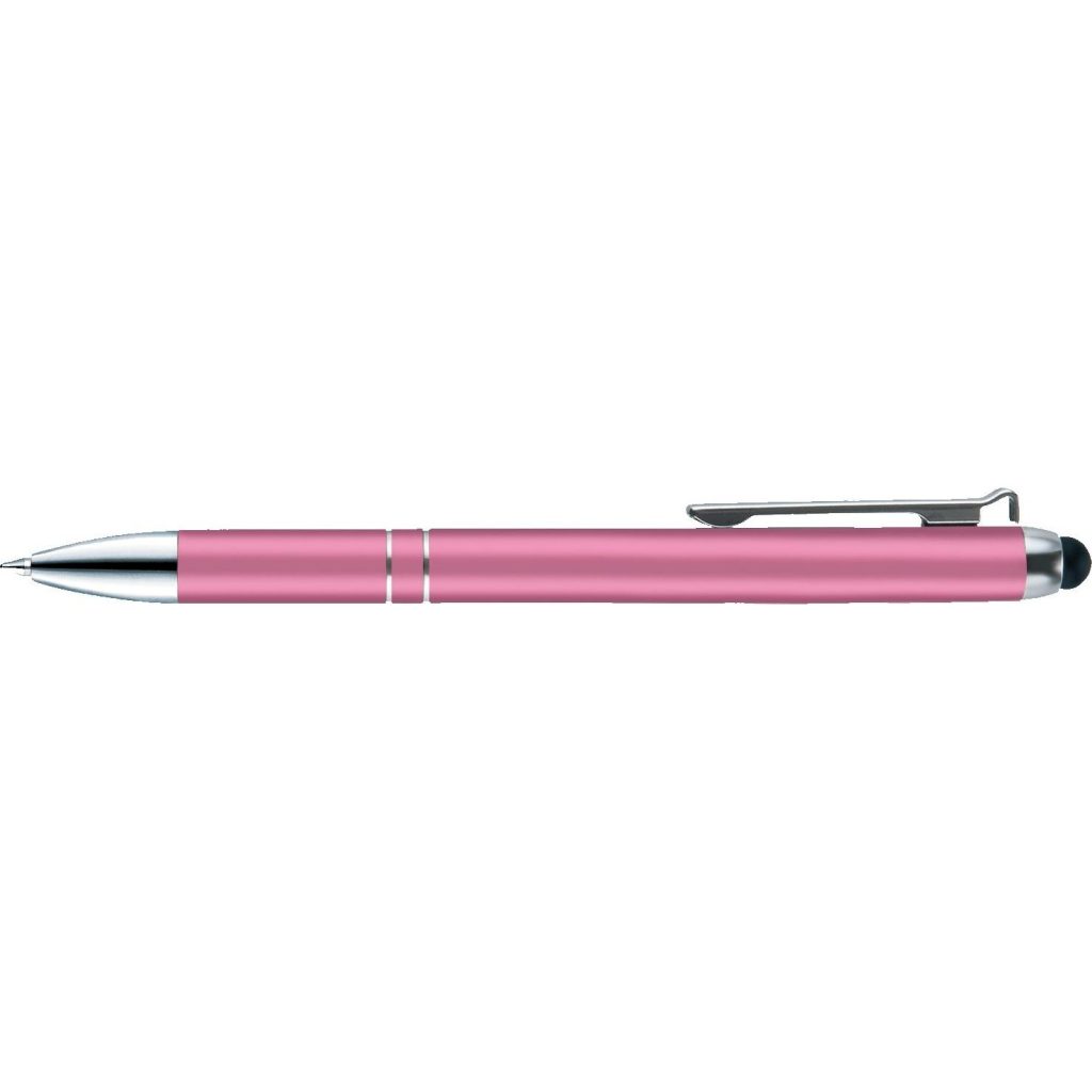 Printed Caddo Satin Stylus Pens - Promotional Pens Singapore - Gifts VV Free Setup 客製 - Promotional Pens Singapore - Gifts VV Pink Caddo Satin Stylus Pen