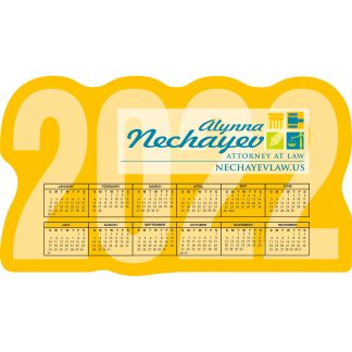 Full Color Imprint Large Vinyl Calendar Magnet