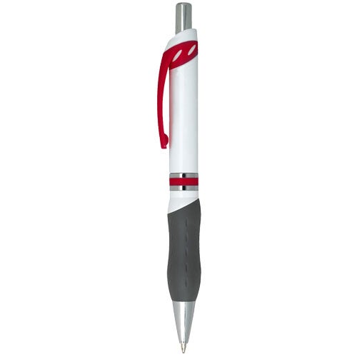Printed Campus Pens - Promotional Pens Singapore - Gifts VV Available in 8 exciting item colors 客製 - Promotional Pens Singapore - Gifts VV White / Red Campus Pen