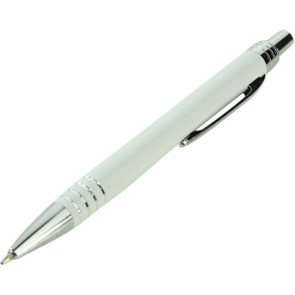 White Capital Pen