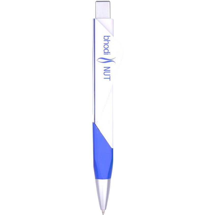 Logo Card Holder Pens - Promotional Pens Singapore - Gifts VV Available in 4 awesome item colors 客製 - Promotional Pens Singapore - Gifts VV White / Blue Card Holder Pen