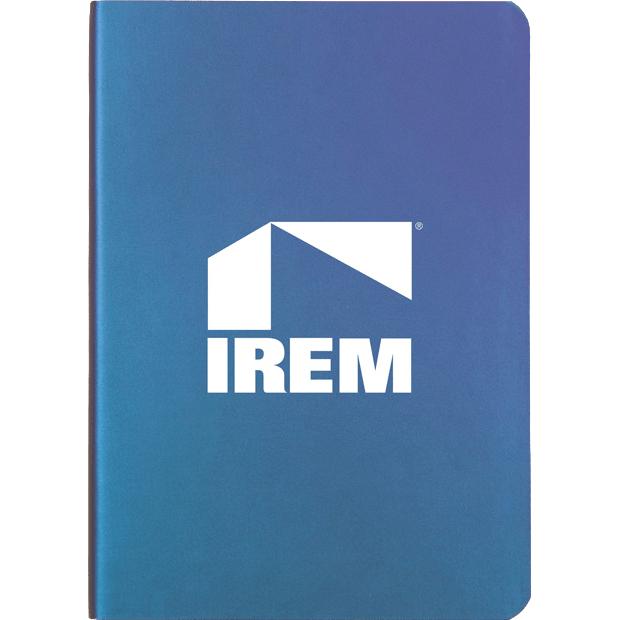 Logo Chameleon Notebooks - Promotional Pens Singapore - Gifts VV Available in 4 exciting item colors 客製 - Promotional Pens Singapore - Gifts VV Blue to Purple Chameleon Notebook