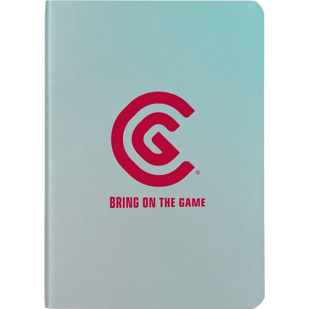 Logo Chameleon Notebooks - Promotional Pens Singapore - Gifts VV Available in 4 exciting item colors 客製 - Promotional Pens Singapore - Gifts VV Silver to Blue Chameleon Notebook