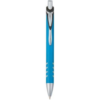 Light Blue Chevro Pen