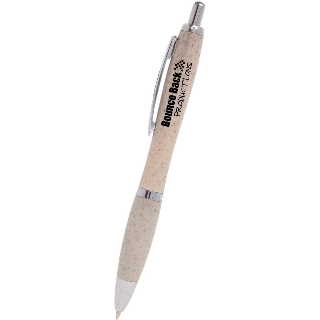 Advertising Chico Wheat Writer Pens - Promotional Pens Singapore - Gifts VV Available in 5 exciting item colors 客製 - Promotional Pens Singapore - Gifts VV Natural Chico Wheat Writer Pen