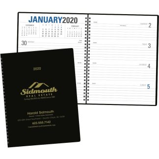 Standard Leatherette Black Classic Planner