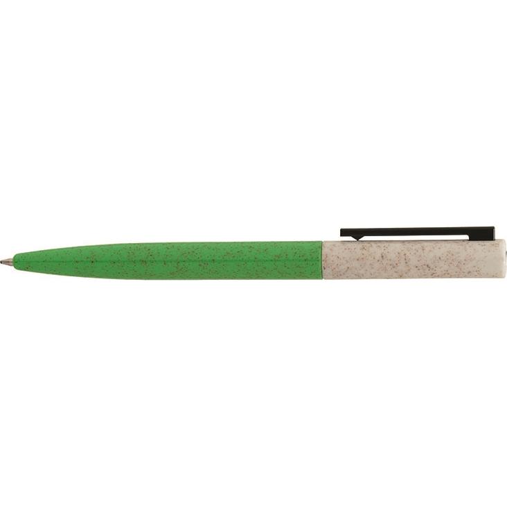 Giveaway Clover Twist-Action Ballpoint Pens - Promotional Pens Singapore - Gifts VV Available in 6 exciting item colors 客製 - Promotional Pens Singapore - Gifts VV Green / Tan Clover Twist-Action Ballpoint Pen