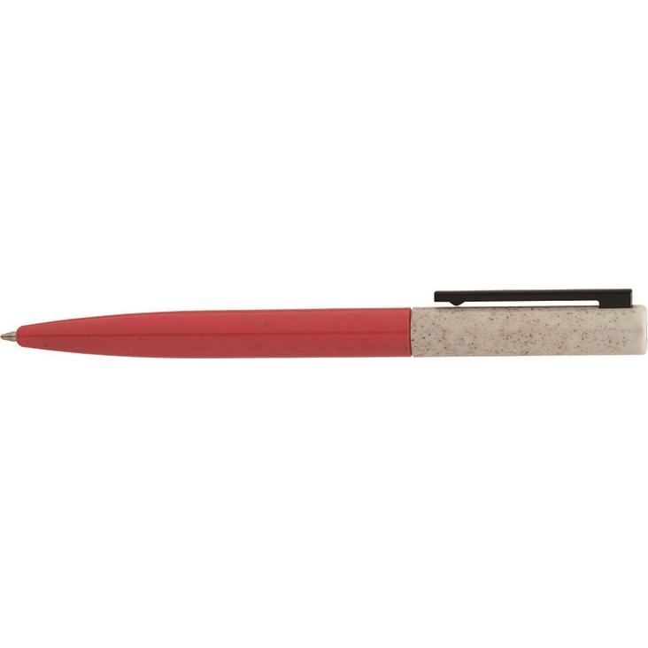 Giveaway Clover Twist-Action Ballpoint Pens - Promotional Pens Singapore - Gifts VV Available in 6 exciting item colors 客製 - Promotional Pens Singapore - Gifts VV Red / Tan Clover Twist-Action Ballpoint Pen