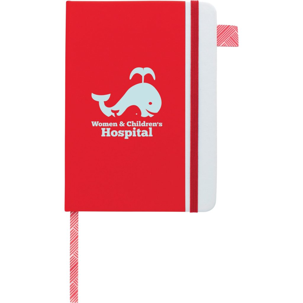 Marketing Color Groove Journals - Promotional Pens Singapore - Gifts VV Available in 4 awesome item colors 客製 - Promotional Pens Singapore - Gifts VV Red Color Groove Journal