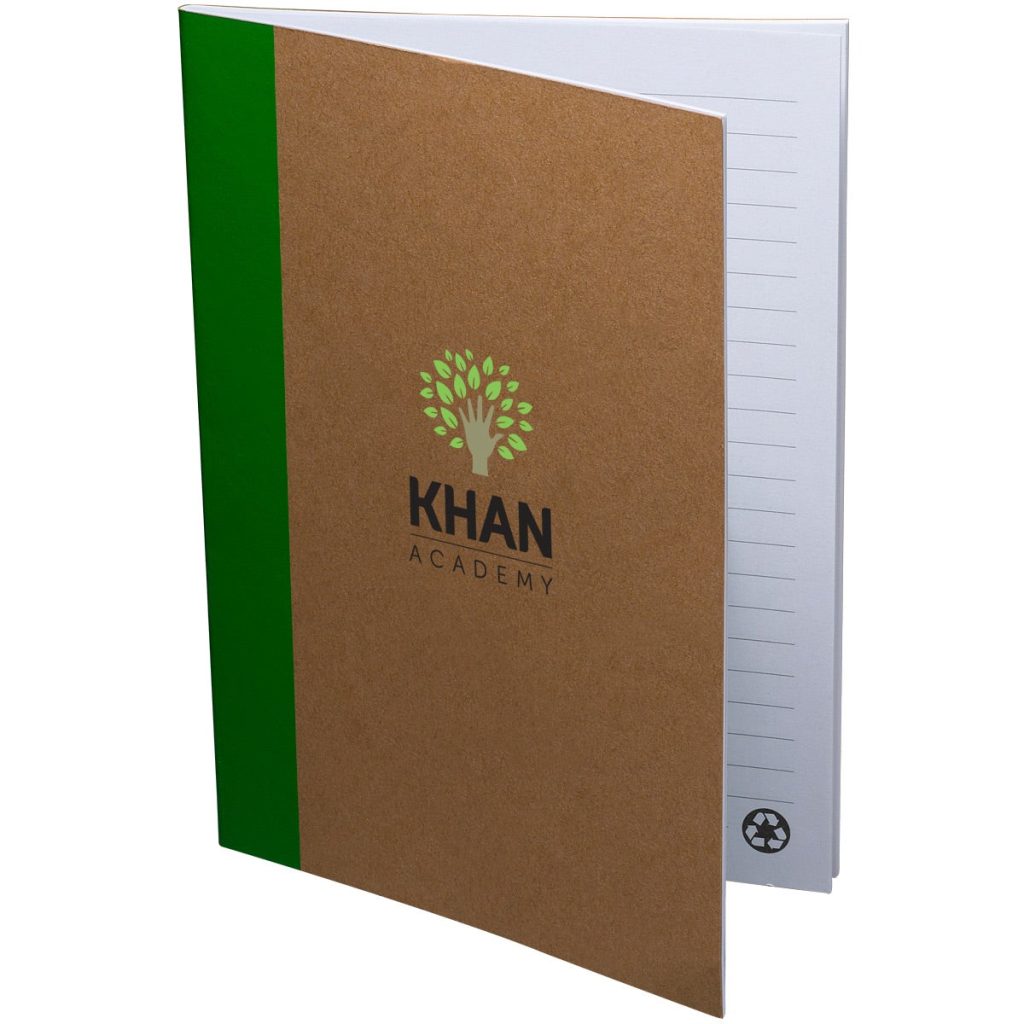 Customized Color-Pop Recycled Memo Books - Promotional Pens Singapore - Gifts VV Available in 6 awesome item colors 客製 - Promotional Pens Singapore - Gifts VV Natural / Green Color-Pop Recycled Memo Book