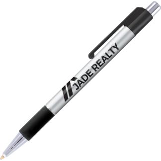 Silver / Black Colorama Grip Pen