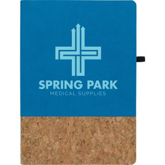 Royal Blue / Cork Cork Accent Journal