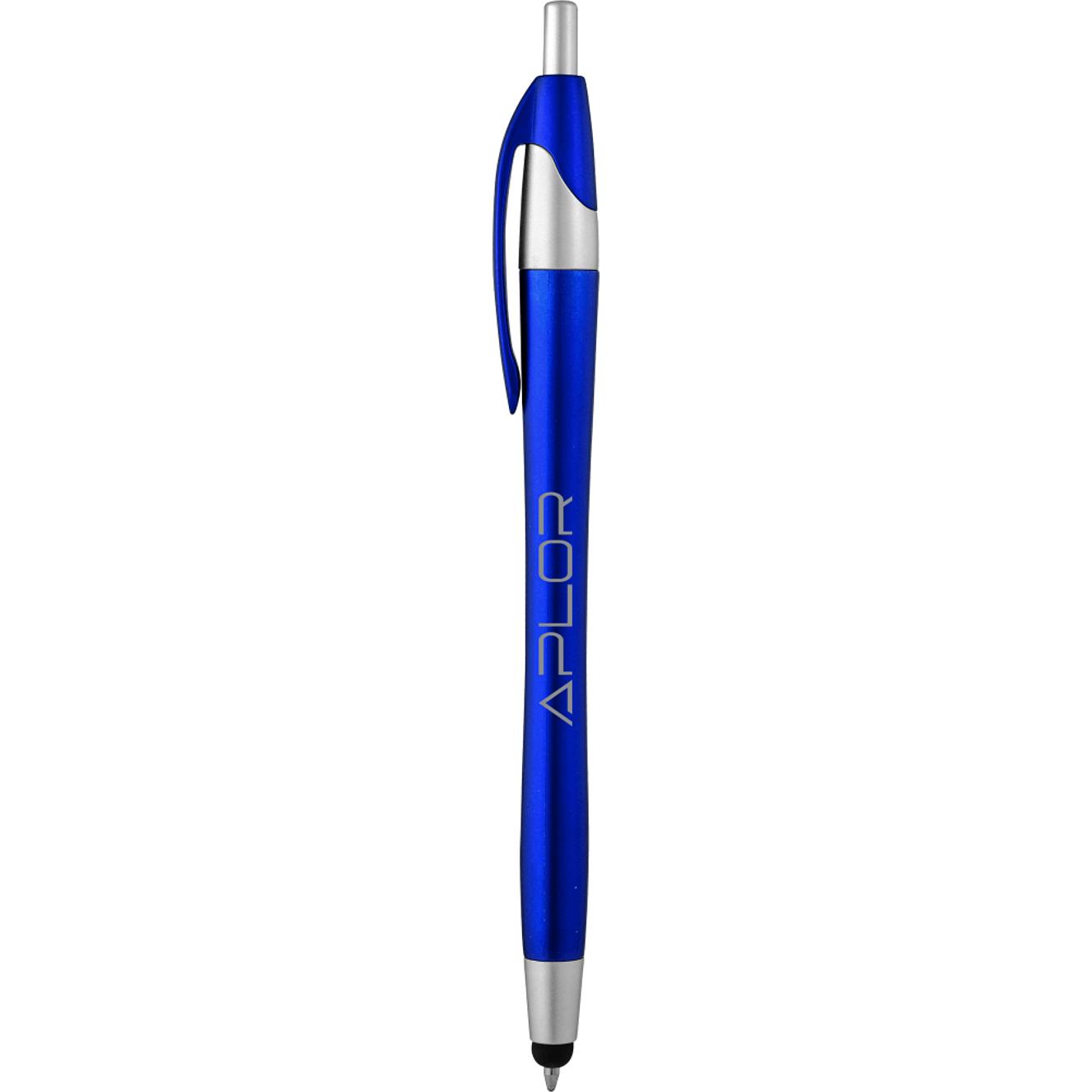 Marketing Cougar Metallic Ballpoint Pen Stylus - Promotional Pens Singapore - Gifts VV Your design screen printed 客製 - Promotional Pens Singapore - Gifts VV Royal Cougar Metallic Ballpoint Pen Stylus