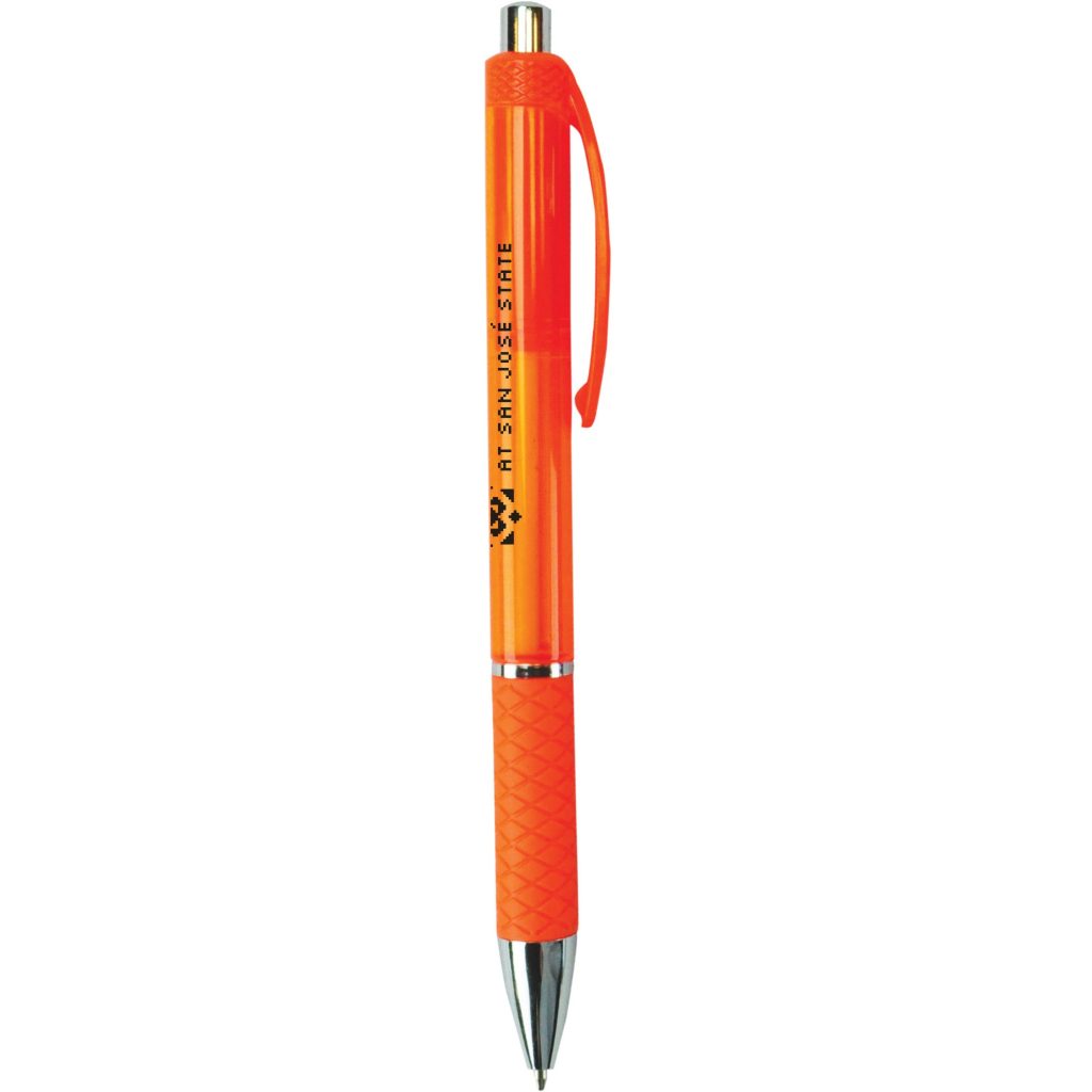 Neon Orange Crisscross Pen