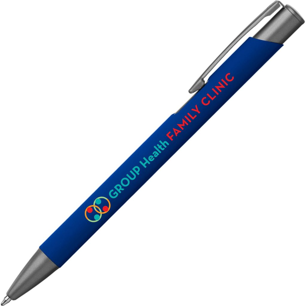 Giveaway Crosby Softy Pens - Promotional Pens Singapore - Gifts VV Free Shipping and Setup 客製 - Promotional Pens Singapore - Gifts VV Blue Crosby Softy Pen