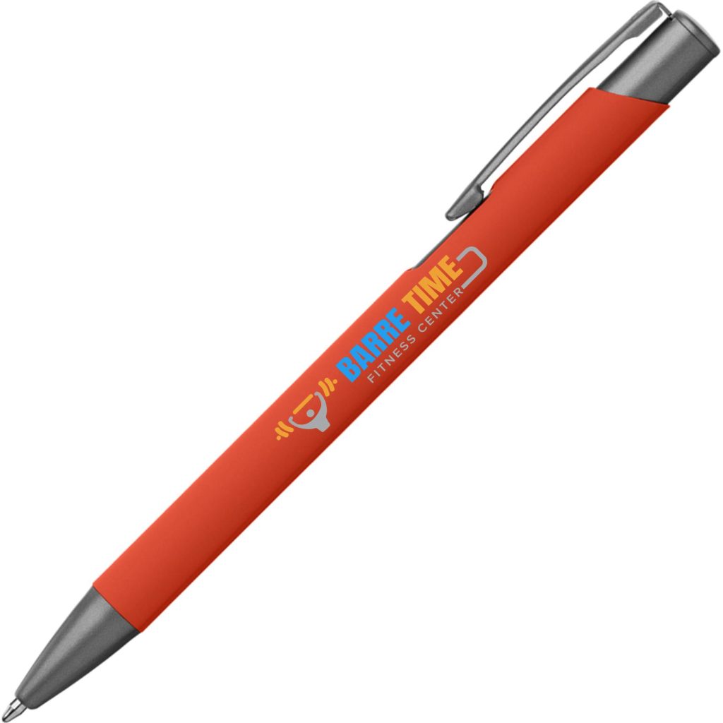 Giveaway Crosby Softy Pens - Promotional Pens Singapore - Gifts VV Free Shipping and Setup 客製 - Promotional Pens Singapore - Gifts VV Orange Crosby Softy Pen