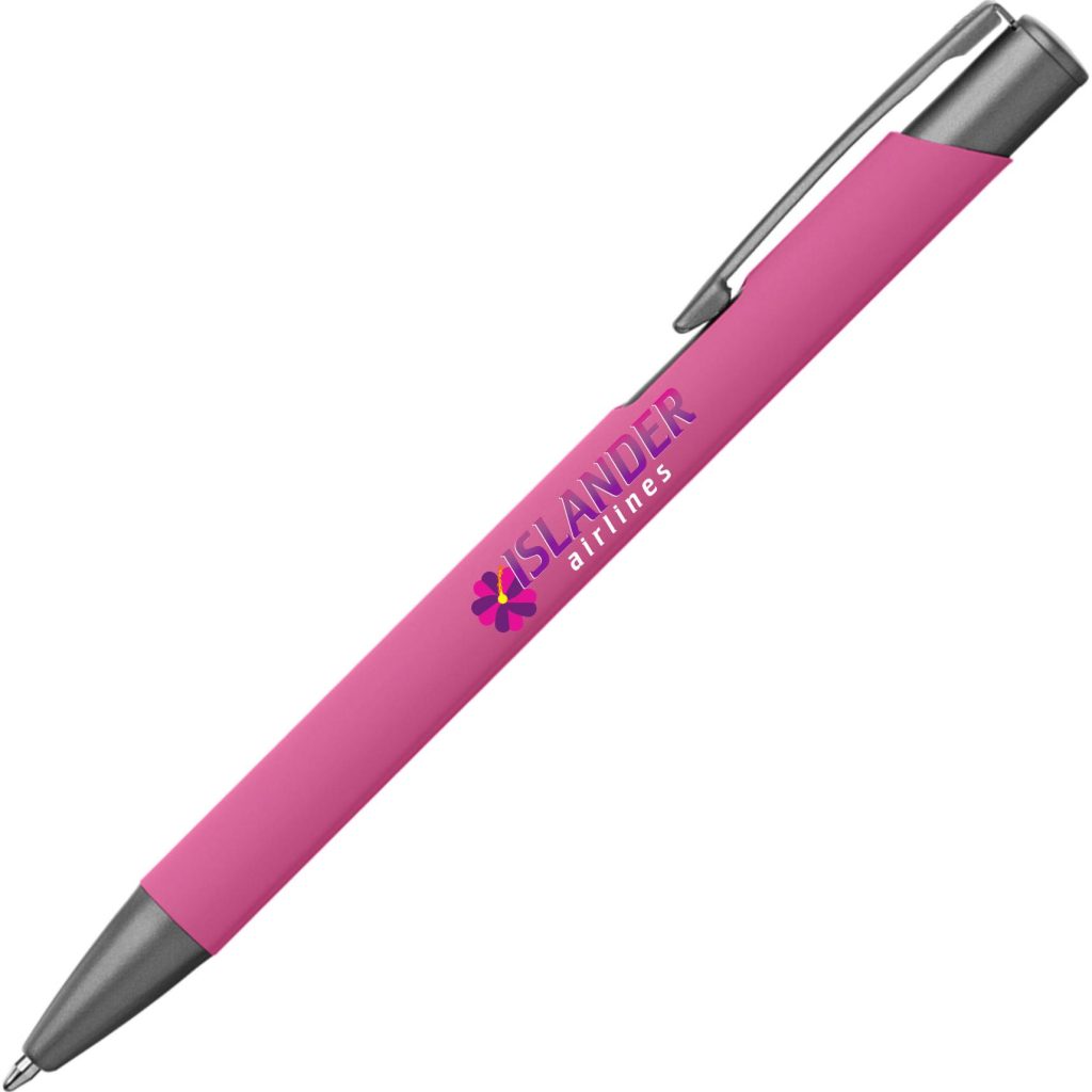 Giveaway Crosby Softy Pens - Promotional Pens Singapore - Gifts VV Free Shipping and Setup 客製 - Promotional Pens Singapore - Gifts VV Pink Crosby Softy Pen