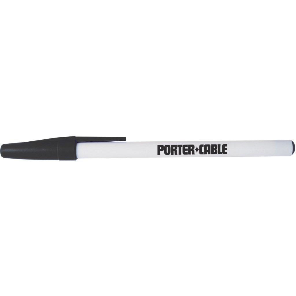White / Black Crown Stick Pen