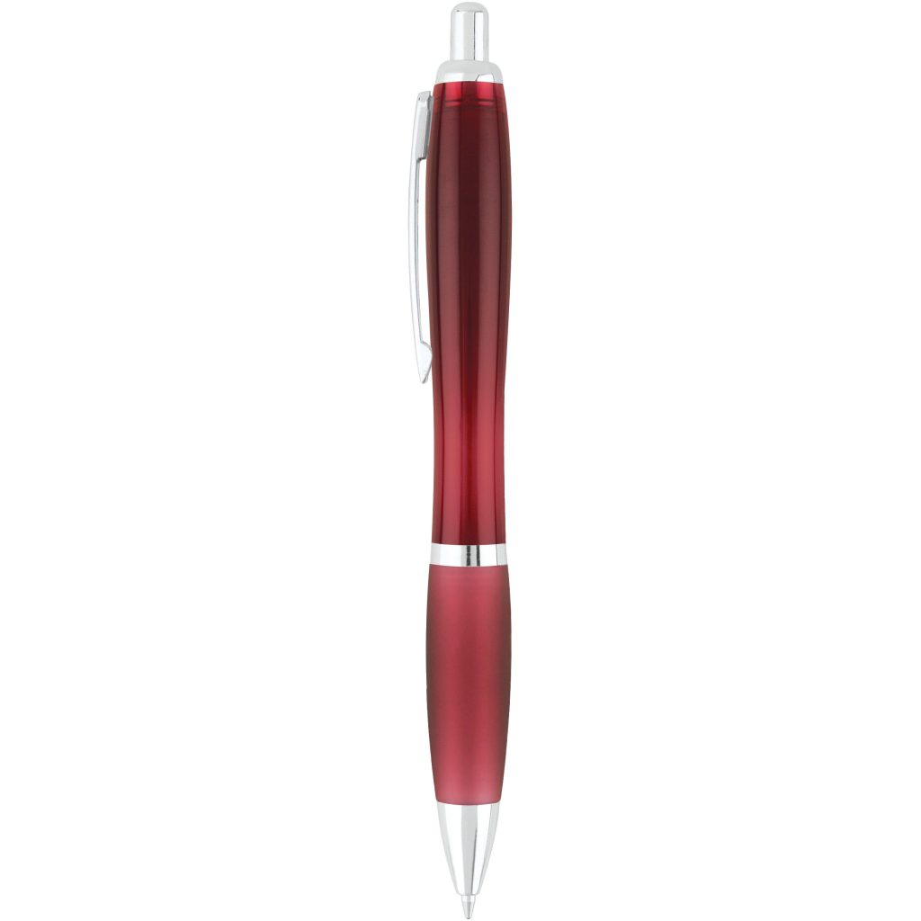 Dusty Rose Curvaceous Translucent Ballpoint Pen
