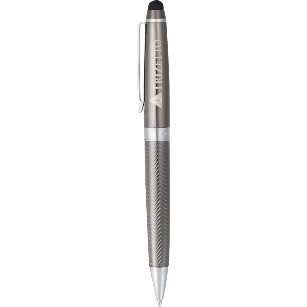 Marketing Cutter and Buck Pacific Dual Ballpoint Stylus Pens - Promotional Pens Singapore - Gifts VV Twists to write 客製 - Promotional Pens Singapore - Gifts VV Graphite Cutter and Buck Pacific Dual Ballpoint Stylus Pen