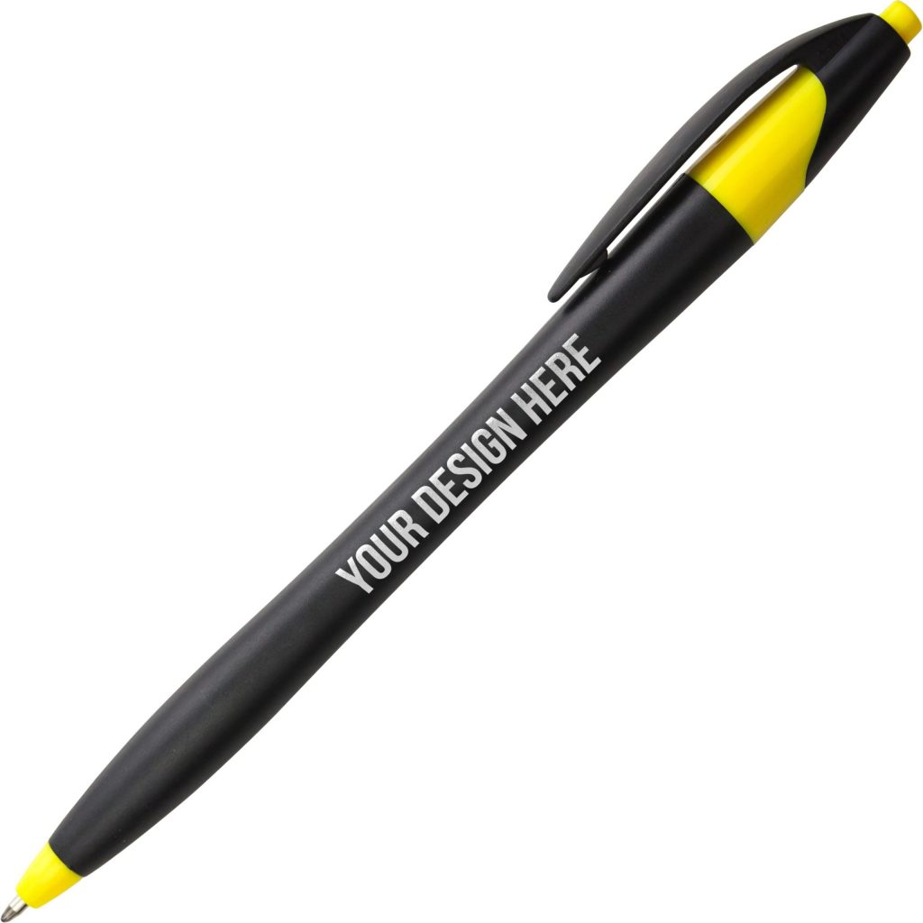 Black / Yellow Dart Pen 2