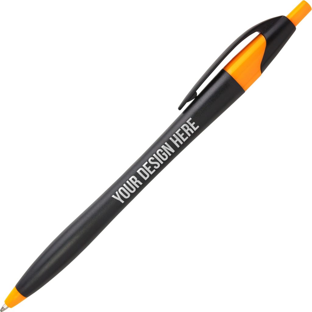 Black / Orange Dart Pen 2
