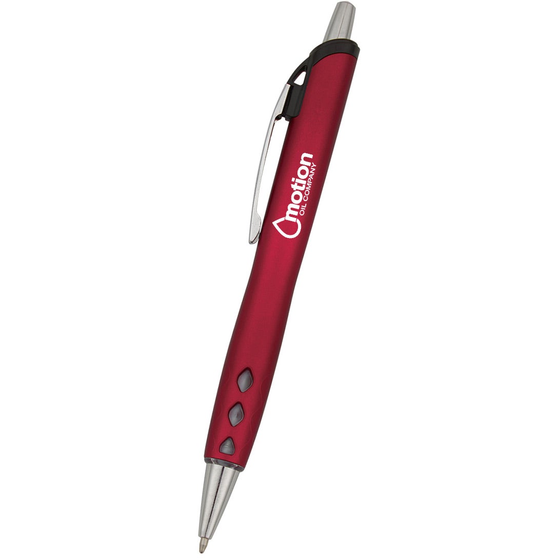 Red Deja Vu Light Up Pen