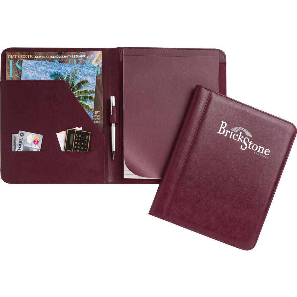 Customized Conference Padholders - Promotional Pens Singapore - Gifts VV Available in 9 awesome item colors 客製 - Promotional Pens Singapore - Gifts VV Burgundy Conference Padholder