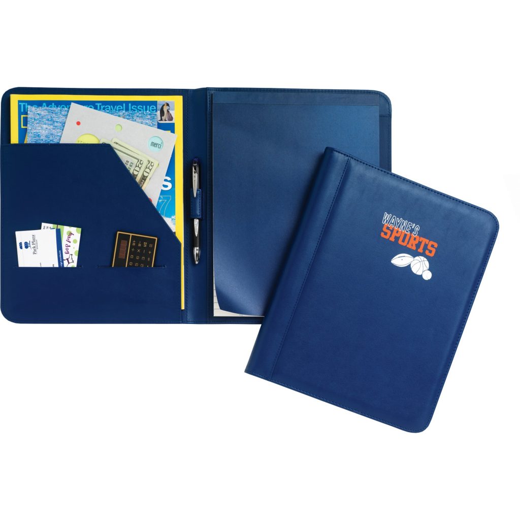 Customized Conference Padholders - Promotional Pens Singapore - Gifts VV Available in 9 awesome item colors 客製 - Promotional Pens Singapore - Gifts VV Navy Conference Padholder
