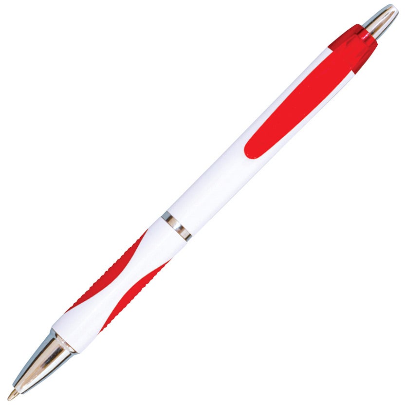Printed Denya Pens - Promotional Pens Singapore - Gifts VV Free Shipping 客製 - Promotional Pens Singapore - Gifts VV White / Red Denya Pen