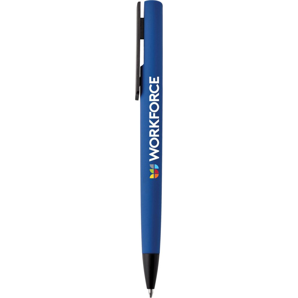 Printed Donald Ballpoint Pens - Promotional Pens Singapore - Gifts VV Available in 5 amazing item colors 客製 - Promotional Pens Singapore - Gifts VV Blue Donald Ballpoint Pen