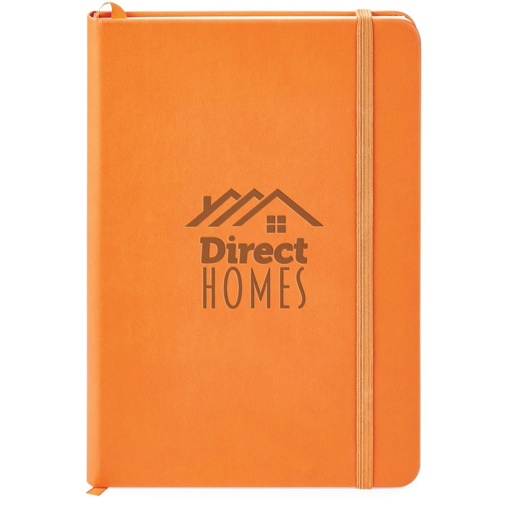 Printed Donald Journals - Promotional Pens Singapore - Gifts VV Available in 5 awesome item colors 客製 - Promotional Pens Singapore - Gifts VV Orange Donald Journal