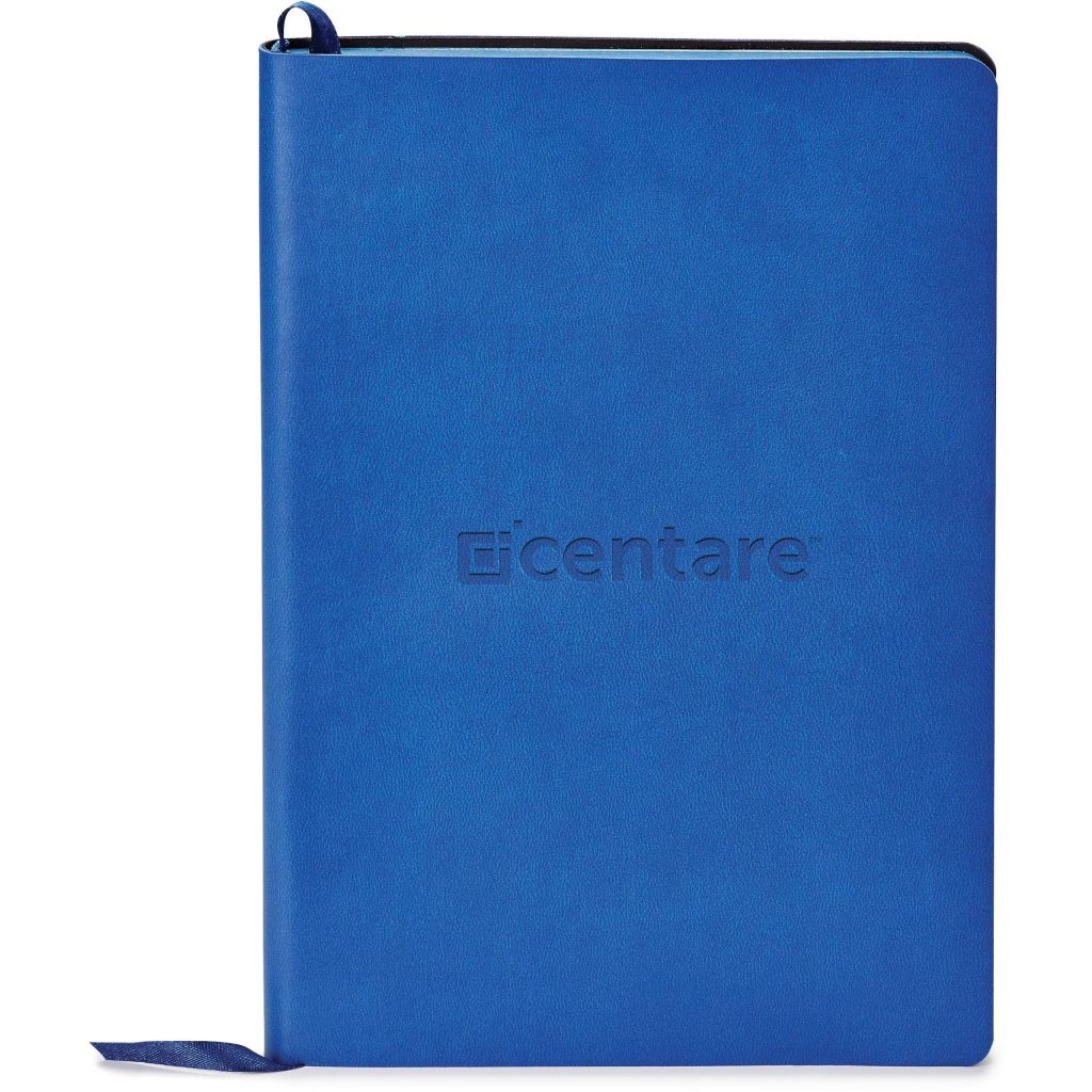 Printed Donald Soft Cover Journals - Promotional Pens Singapore - Gifts VV Available in 5 amazing item colors 客製 - Promotional Pens Singapore - Gifts VV Blue Donald Soft Cover Journal