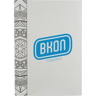 White Doodle Color Therapy Notebook